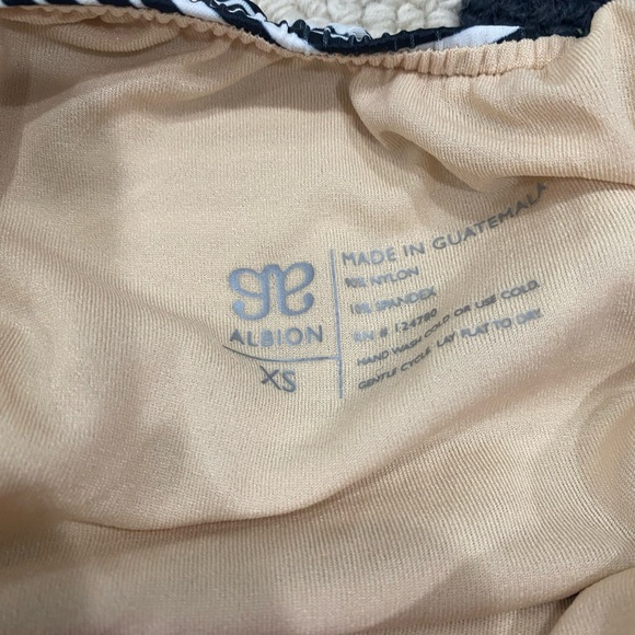 Albion Fit One Piece Cut Out Swim Suit Size XS - Picture 3 of 3